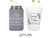 Can Cooler & Frosted Cup Package #143 - I'll Drink to That - Custom - Party Favor, Wedding Favor Package, Wedding Favors, Wedding Cups