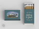 Wedding Matchboxes Full-Color #2 - Custom Venue Wedding Matches, Matchbox, Wedding Match Favors, Match Boxes, Candle Matches, Bridal Favors