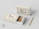 Wedding Matchboxes Full-Color #3 - Custom Pet Illustration, Matchbox, Wedding Match Favors, Match Boxes, Candle Matches, Bridal Favors