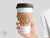 Coffee Sleeve #2 - Custom Pet Illustration - Wedding Coffee Sleeve, Drink Sleeves, Paper Coffee Sleeves, Kraft Paperboard - Sleeves Only