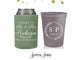 Wedding Can Cooler & Cup Package #142 - Cheers to The Mr and Mrs