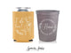 Custom Pet Illustration - Wedding Can Cooler & Cup Package #192