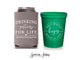 Wedding Can Cooler & Cup Package #154 - Drinking Partners For Life