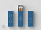 Foiled Wedding Lipstick Matchboxes #11 - Venue illustration