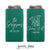 Slim 12oz Wedding Can Cooler #276S - Cheers Y'All - Custom Pet Illustration - Wedding Favors, Can Holder, Beer Huggers, Wedding Favor