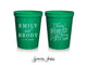 Wedding Stadium Cups #214 - Custom Pet Illustration