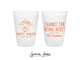 12oz or 16oz Frosted Unbreakable Plastic Cup #240 - Custom Pet Illustration