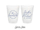 12oz or 16oz Frosted Unbreakable Plastic Cup #264 - Thanks For Being Here