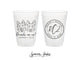 12oz or 16oz Frosted Unbreakable Plastic Cup #242 - Custom Pet Illustration