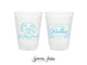 12oz or 16oz Frosted Unbreakable Plastic Cup #251 - Custom Pet Illustration