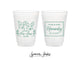 12oz or 16oz Frosted Unbreakable Plastic Cup #246 - Custom Pet Illustration