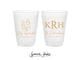 12oz or 16oz Frosted Unbreakable Plastic Cup #243 - Custom Pet Illustration