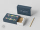 Wedding Matchboxes Full-Color #19 - Wedding Matches, Holiday Matchbox, Wedding Match Favors, Match Boxes, Bridal Favors, Party Matches
