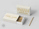 Foiled Wedding Matchboxes #46 - Holiday Matches - It Started With A Spark