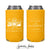 Wedding Can Cooler #226S - Slim - Custom Venue Illustration - Wedding Favors, Beverage Insulators, Beer Huggers, Wedding Favor, Can Holder