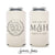 Slim 12oz Wedding Can Cooler #220S - Pet Floral - Custom Pet Illustration - Favors, Can Holder, Beer Huggers, Wedding Favor, Wedding Favors