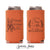 Slim 12oz Wedding Can Cooler #216S - Happy Holidays - Custom Pet Illustration - Favors, Can Holder, Beer Huggers, Wedding Favor