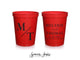 Wedding Stadium Cups #262 - Monogram