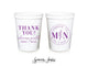 Wedding Stadium Cups #269 - Thank You