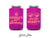 Let's Get Groovy - Birthday Can Cooler #19R - Custom - Birthday Favors, Beverage Insulators, Beer Huggers, Party Favors, Birthday Party