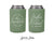 Wedding Regular & Slim Can Cooler Package #264RS - Monogram - Custom - Wedding Favor Package, Wedding Favor, Can Holder