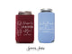 Regular & Slim Can Cooler Wedding Package #244RS -  Fur-Ever After