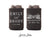 Wedding Can Cooler & Cup Package #227 - Custom Venue Illustration - Wedding Drink Favor Combo Pack, Beer Huggers, Stadium Cup Favors