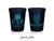 Wedding Can Coolers & Stadium Cups Package #256 - Custom Pet Illustration - Wedding Favors, Wedding Cups, Dog Drawing