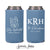 Slim 12oz Wedding Can Cooler #243S - Stay Hydrated - Custom Pet Illustration - Wedding Favors, Can Holder, Beer Hugger, Wedding Favor