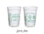 Wedding Stadium Cups #239 - Custom Pet Illustration - Let's Pawty - Bridal Favors, Wedding Cups, Party Cup, Wedding Favor, Drink Cups