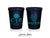 Wedding Stadium Cups #256 - Custom Pet Illustration - Tiki Bar - Bridal Favors, Wedding Cups, Party Cup, Wedding Favor, Drink Cups