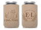 Wedding Can Cooler #281R - Custom Pet Illustration