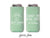 Regular & Slim Can Cooler Wedding Package #240RS - Custom Pet Illustration - Cheers - Wedding Favor Package, Wedding Favors, Can Holder