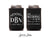 Wedding Regular & Slim Can Cooler Package #260RS - The Wedding Is Here - Custom - Wedding Favor Package, Wedding Favor, Can Holder