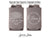 Wedding Can Cooler & Cup Package #231 - Custom Venue Illustration - Wedding Drink Favor Combo Pack, Beer Huggers, Stadium Cup Favors