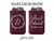 Wedding Regular & Slim Can Cooler Package #114RS - Monogram Wreath - Custom - Wedding Favor Package, Wedding Favor, Can Holder, Party Cup