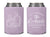Wedding Can Cooler #290R - Couple Portrait Illustration - Wedding Favors, Beverage Holder, Wedding Favor, Can Holder, Can Insulator, Favors