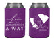 Wedding Can Cooler #293R - Love Always Finds a Way