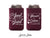 Wedding Can Cooler & Stadium Cup Pack #257 - Wedding Favor Combo Pack, Beer Cups, Stadium Cups, Wedding Favors, Hugger