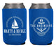 Neoprene Wedding Can Cooler #261 - Nautical
