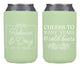 Neoprene Wedding Can Cooler #263 - Cheers to Many Years