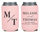 Neoprene Wedding Can Cooler #262 - Monogram