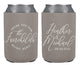 Neoprene Wedding Can Cooler #264 - Thank You for Being Here