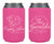 Puppy Love - Neoprene Wedding Can Cooler #250N - Custom Pet Illustration - Wedding Favors, Party Favors, Beer