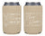 Neoprene Wedding Can Cooler #249N - Custom Pet Illustration - Wedding Favors, Party Favors, Beer