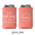 Wedding Regular & Slim Can Cooler Package #7FRS - Full Color - I'll Drink to That - Wedding Favors, Beer Hugger, Wedding Favor, Beer Holder