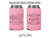 Wedding Can Coolers & Stadium Cups Package #253 - Custom Pet Illustration - Wedding Favors, Wedding Cups, Dog Drawing, Personalized