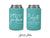 Can Cooler & Frosted Cup Package #254 - Sips - Custom - Wedding Favor Pack, Wedding Favors, Wedding Cups, Party Cups, Party Decor