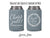 Wedding Can Cooler & Stadium Cup Package #124 - Monogram Wreath - Custom - Wedding Drink Favor Combo Pack, Beer Huggers, Stadium Cup Favors