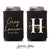 Wedding Regular & Slim Can Cooler Package #25FRS - Full Color - Modern - Wedding Favors, Drink Holder, Favor, Can Holder, Guest Favors